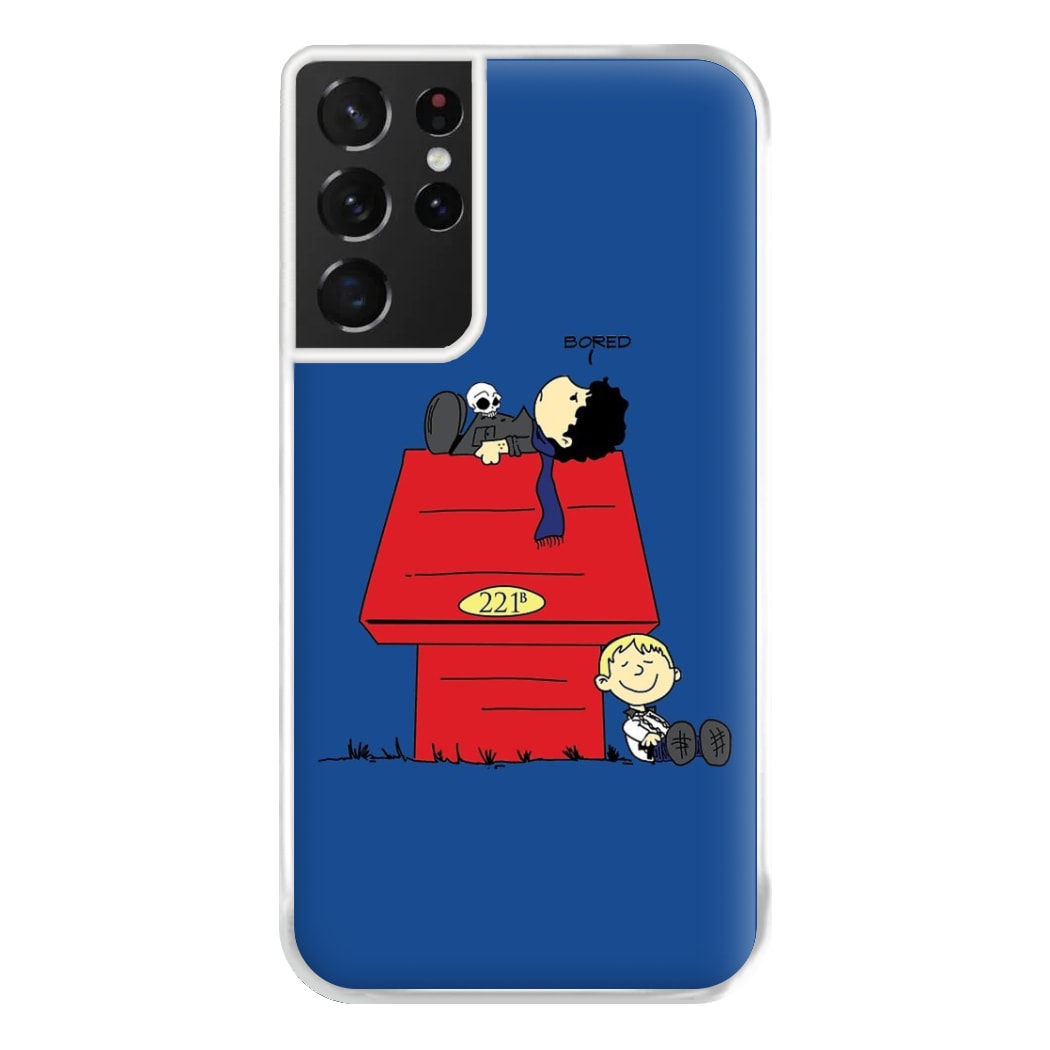 Detective Cartoon Phone Case for Galaxy S21 Ultra