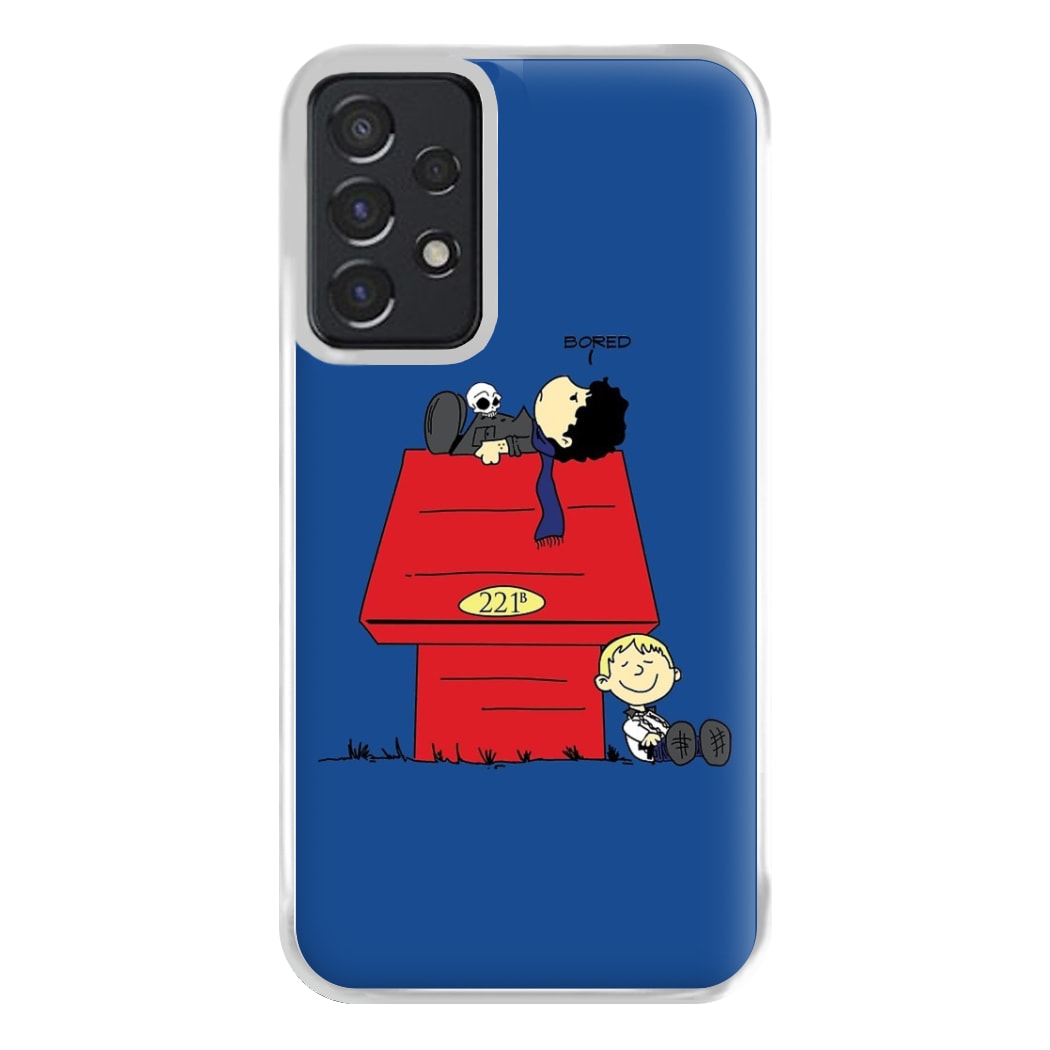 Detective Cartoon Phone Case for Galaxy A52 / A52s