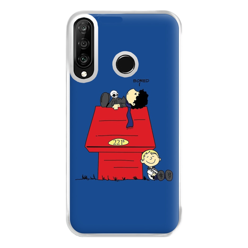 Detective Cartoon Phone Case for Huawei P30 Lite