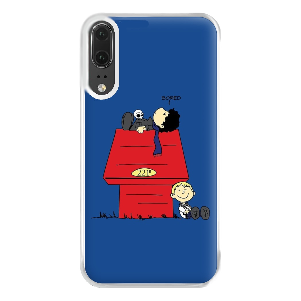 Detective Cartoon Phone Case for Huawei P20