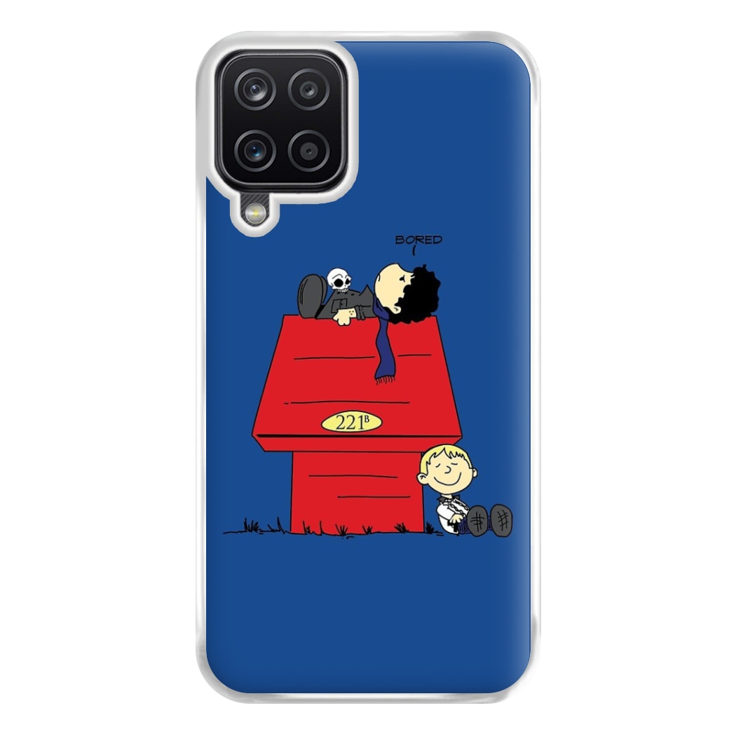 Detective Cartoon Phone Case for Galaxy A12