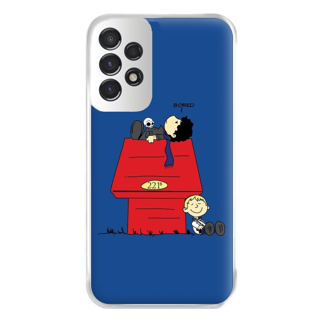 Detective Cartoon Phone Case for Galaxy A53