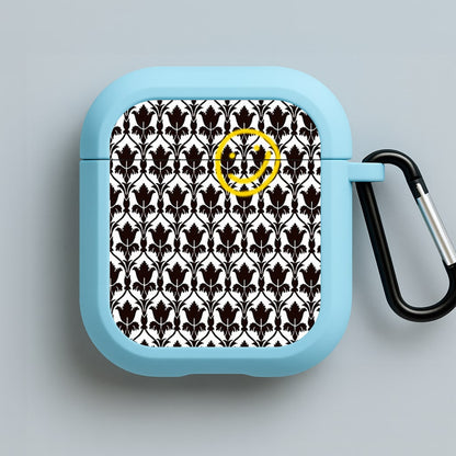 Detective Wallpaper Smile Blue AirPods Case