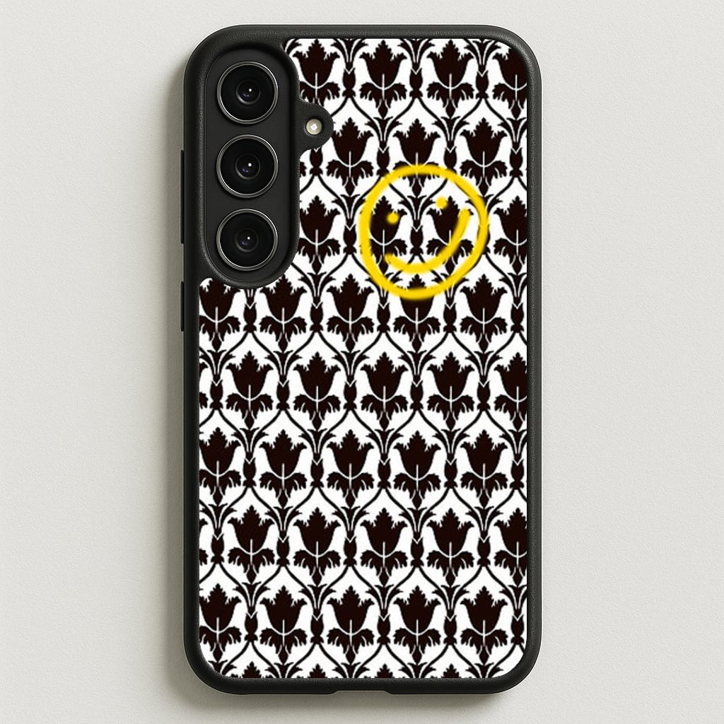 Detective Wallpaper Smile Phone Case for Galaxy S25FE