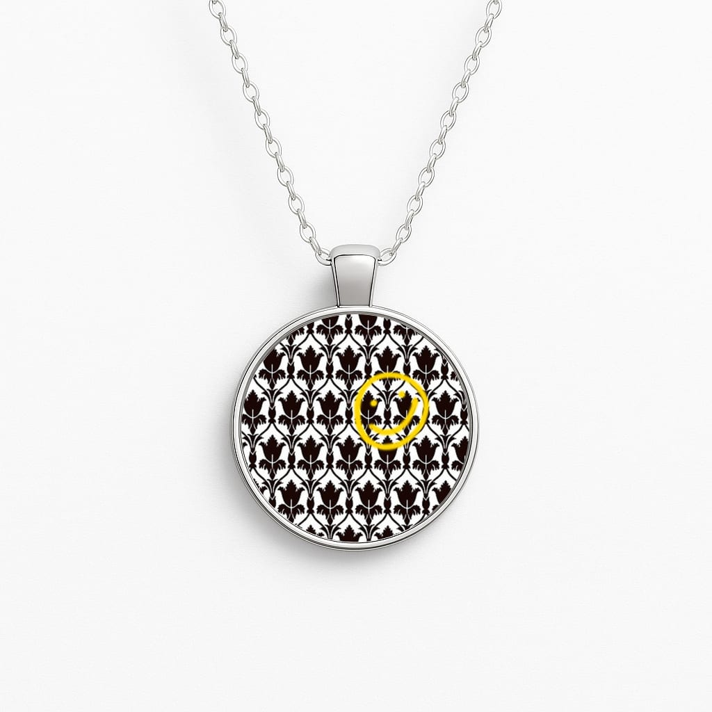 Detective Wallpaper Smile Necklace