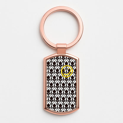 Detective Wallpaper Smile Rose Gold Keyring