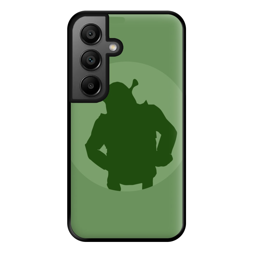 Green Ogre Outline Phone Case for Google Pixel 8