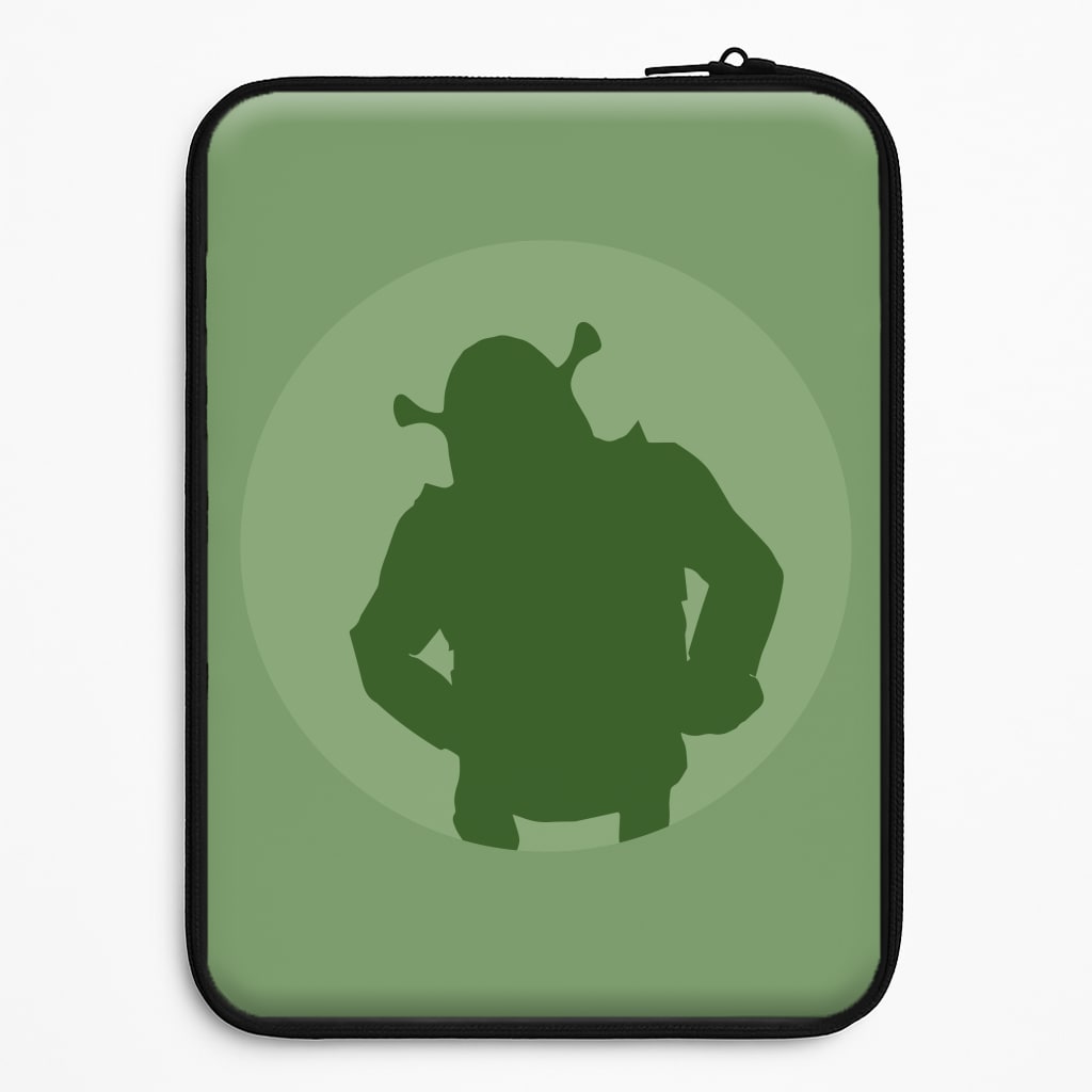 Green Ogre Outline Universal Laptop Sleeve