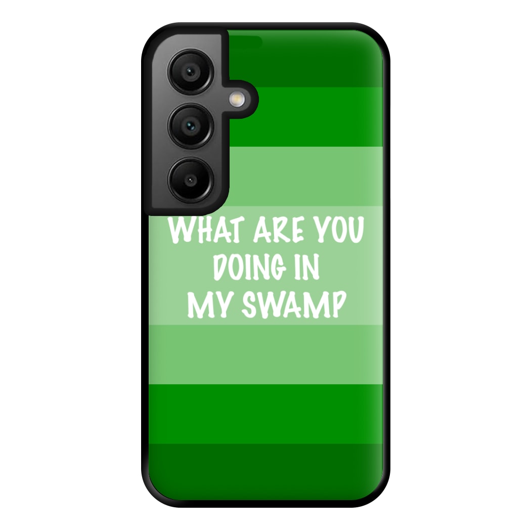 What Are You Doing In My Swamp - Green Ogre Phone Case for Google Pixel 8