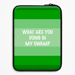 What Are You Doing In My Swamp - Green Ogre Universal Laptop Sleeve