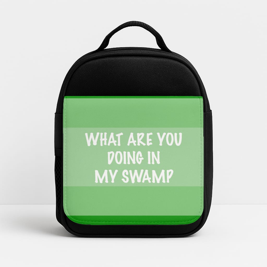 What Are You Doing In My Swamp - Green Ogre Lunchbox