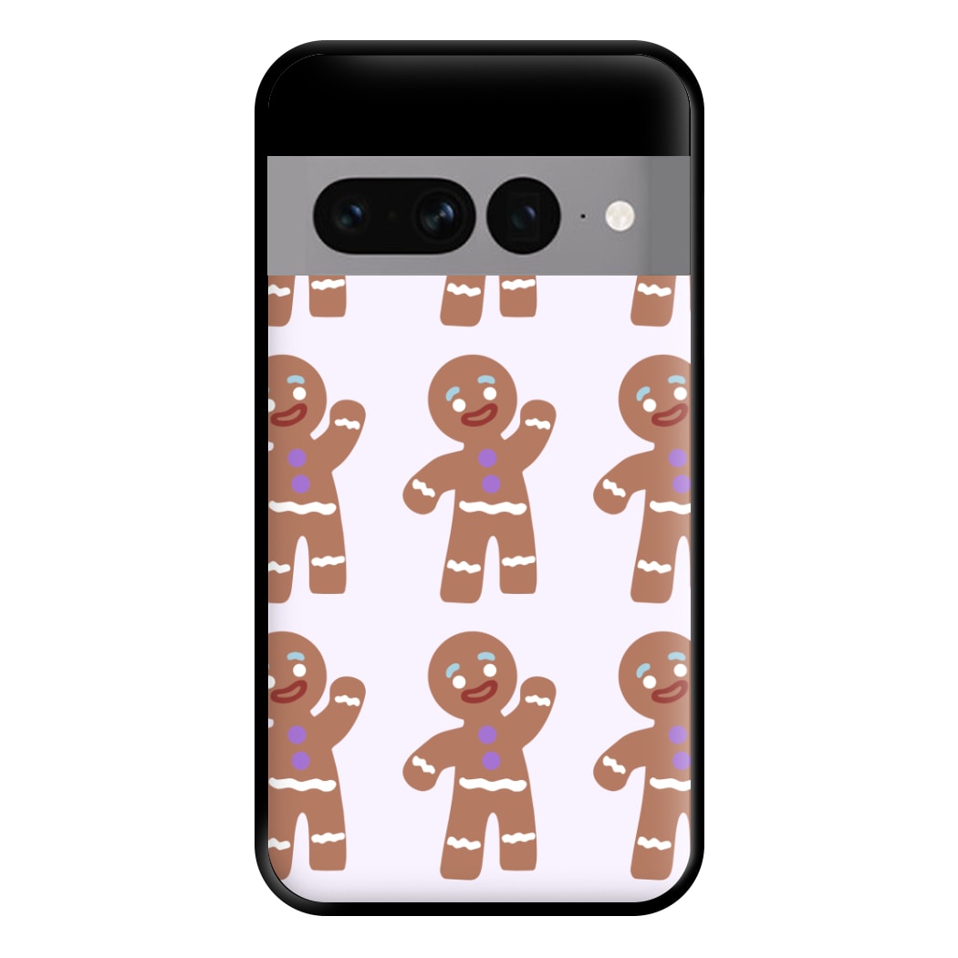 Gingerbread Man - Green Ogre Phone Case for Google Pixel 7 Pro