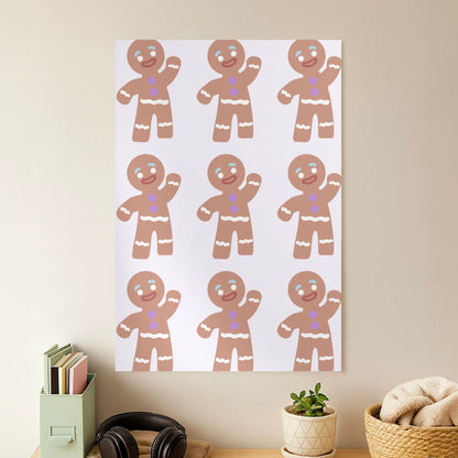 Gingerbread Man - Green Ogre Poster