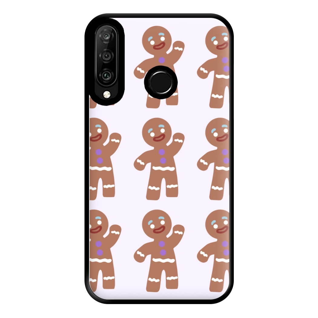 Gingerbread Man - Green Ogre Phone Case for Huawei P30 Lite