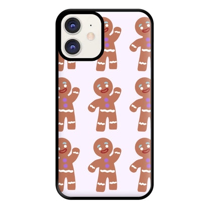 Gingerbread Man - Green Ogre Phone Case for iPhone 12 / 12 Pro