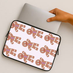 Gingerbread Man - Green Ogre MacBook Case