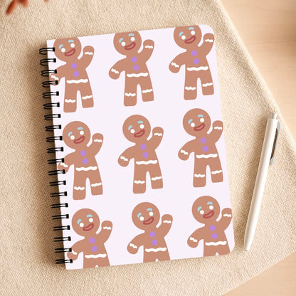 Gingerbread Man - Green Ogre Notepad