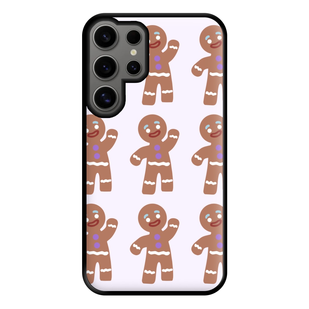 Gingerbread Man - Green Ogre Phone Case for Galaxy S24 Ultra