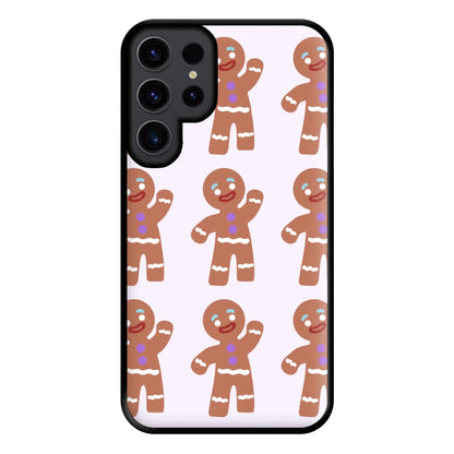 Gingerbread Man - Green Ogre Phone Case for Galaxy S23 Ultra