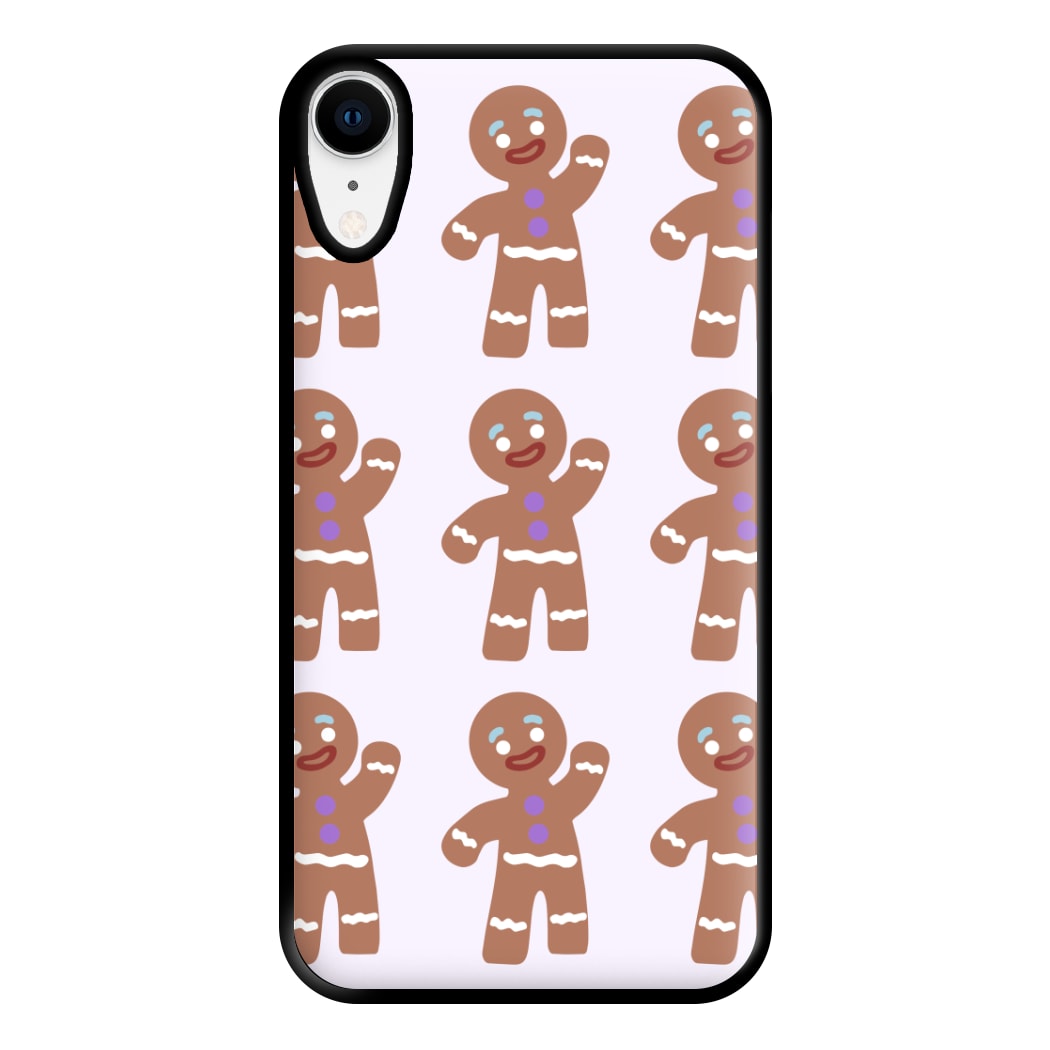 Gingerbread Man - Green Ogre Phone Case for iPhone XR