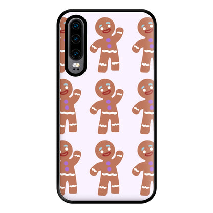 Gingerbread Man - Green Ogre Phone Case for Huawei P30