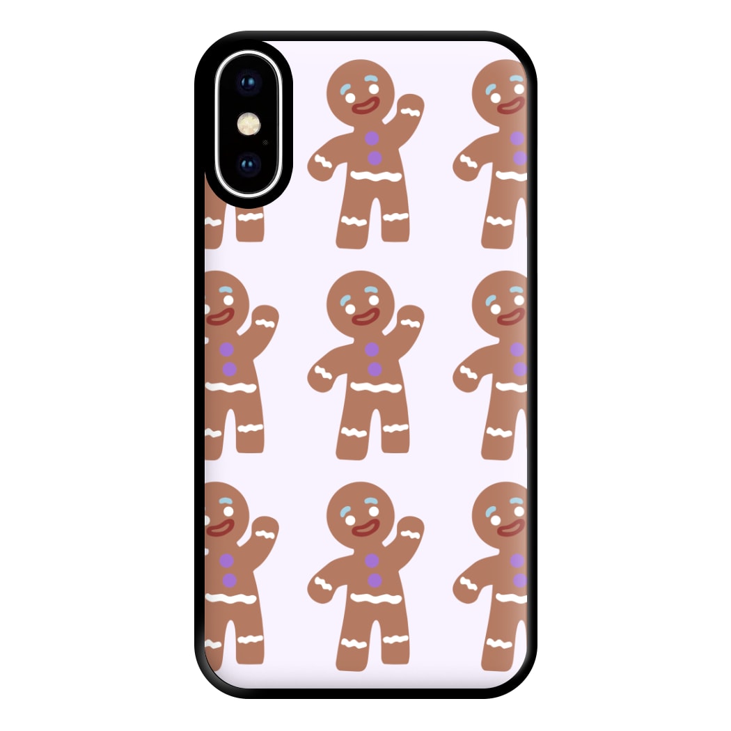 Gingerbread Man - Green Ogre Phone Case for iPhone XS Max