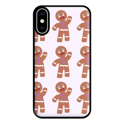 Gingerbread Man - Green Ogre Phone Case for iPhone XS Max