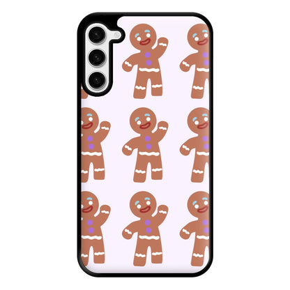 Gingerbread Man - Green Ogre Phone Case for Galaxy S23 Plus