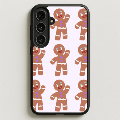 Gingerbread Man - Green Ogre Phone Case for Galaxy S25FE