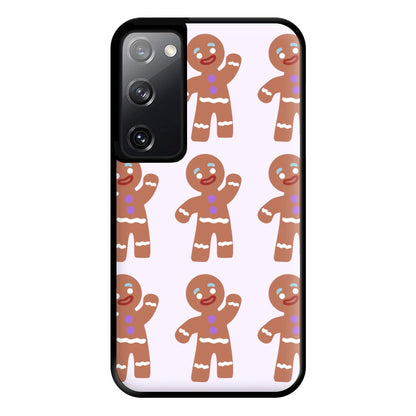 Gingerbread Man - Green Ogre Phone Case for Galaxy S20