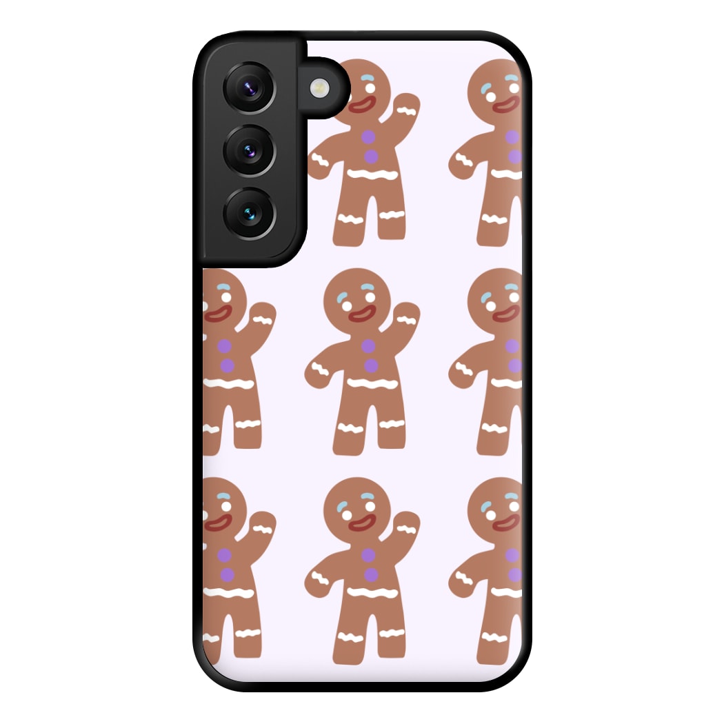 Gingerbread Man - Green Ogre Phone Case for Galaxy S22 Plus