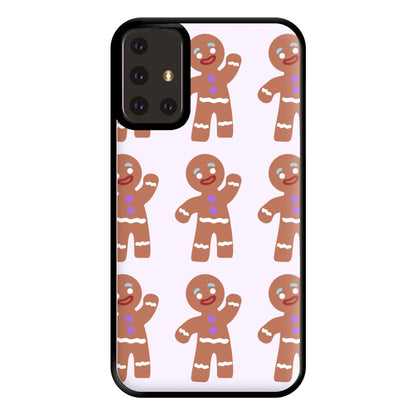 Gingerbread Man - Green Ogre Phone Case for Galaxy A71