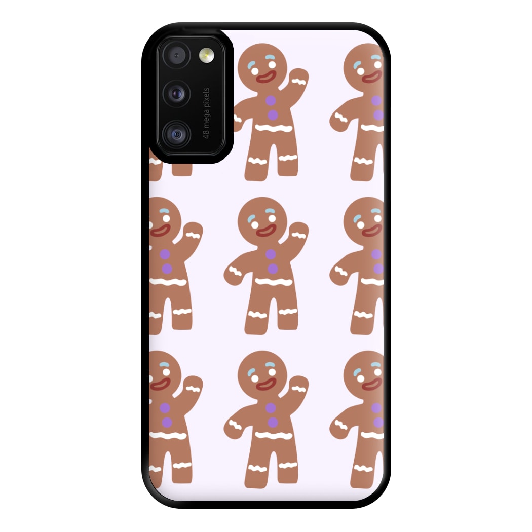 Gingerbread Man - Green Ogre Phone Case for Galaxy A41