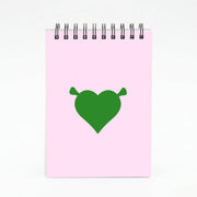 Green Ogre Heart Notebook 4