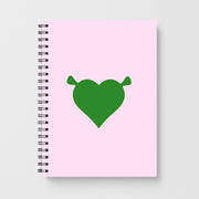 Green Ogre Heart Notebook 1