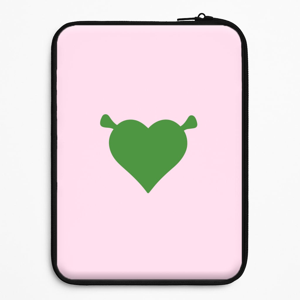 Green Ogre Heart Universal Laptop Sleeve