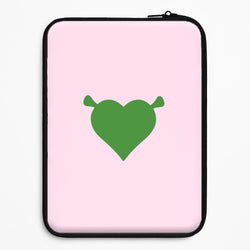 Green Ogre Heart Universal Laptop Sleeve