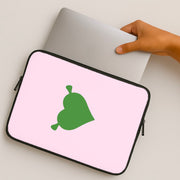 Green Ogre Heart Laptop Sleeve 2