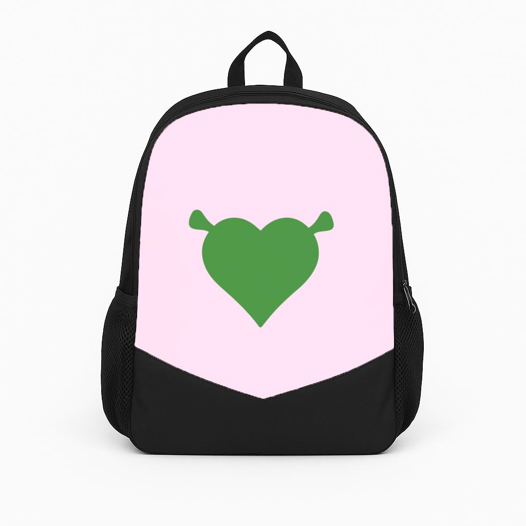 Green Ogre Heart Backpack