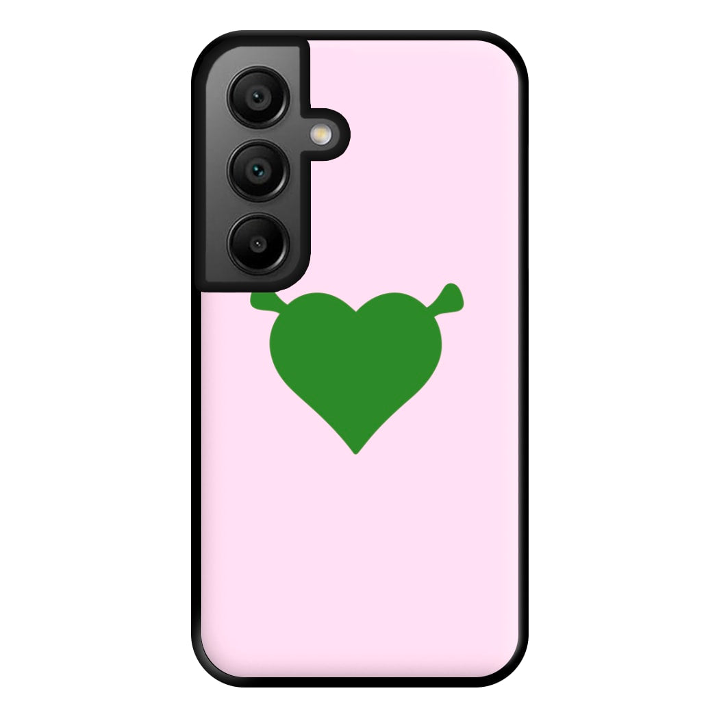 Green Ogre Heart Phone Case for Google Pixel 8