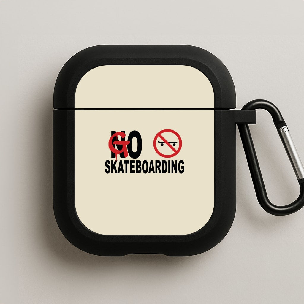 Go Skateboarding - Skate Aesthetic  AirPods Case