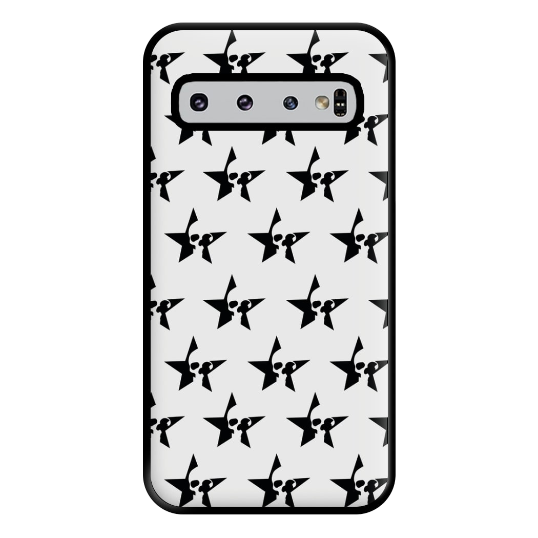 Skulls And Stars - Skate Aesthetic  Phone Case for Galaxy S10 Plus