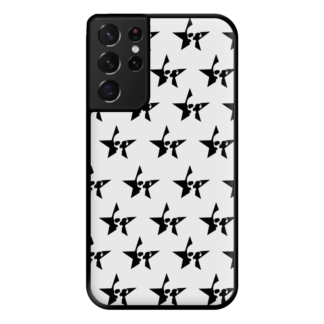 Skulls And Stars - Skate Aesthetic  Phone Case for Galaxy S21 Ultra