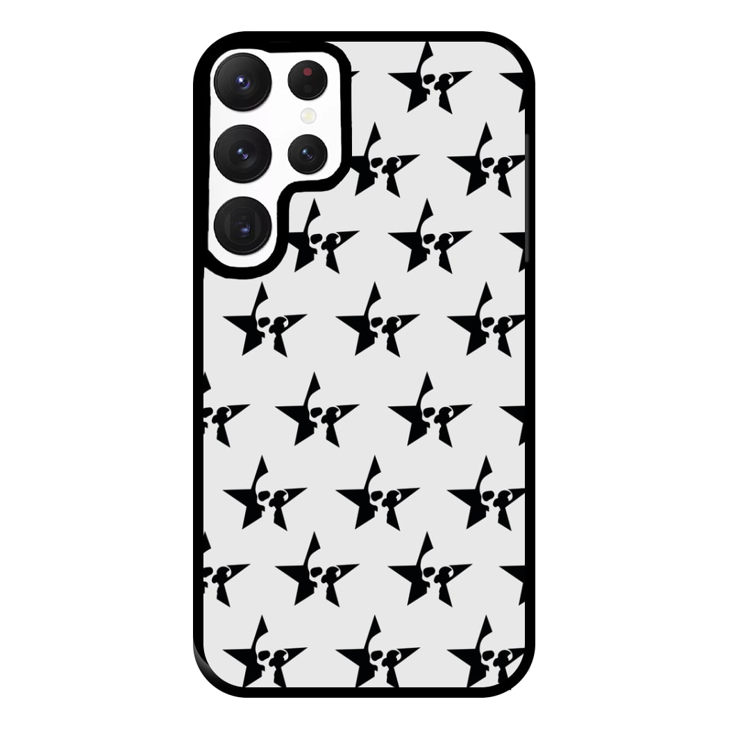 Skulls And Stars - Skate Aesthetic  Phone Case for Galaxy S22 Ultra