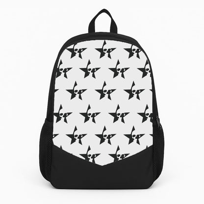 Skulls And Stars - Skate Aesthetic  Large Backpack
