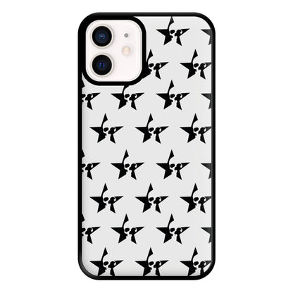 Skulls And Stars - Skate Aesthetic  Phone Case for iPhone 12 Mini