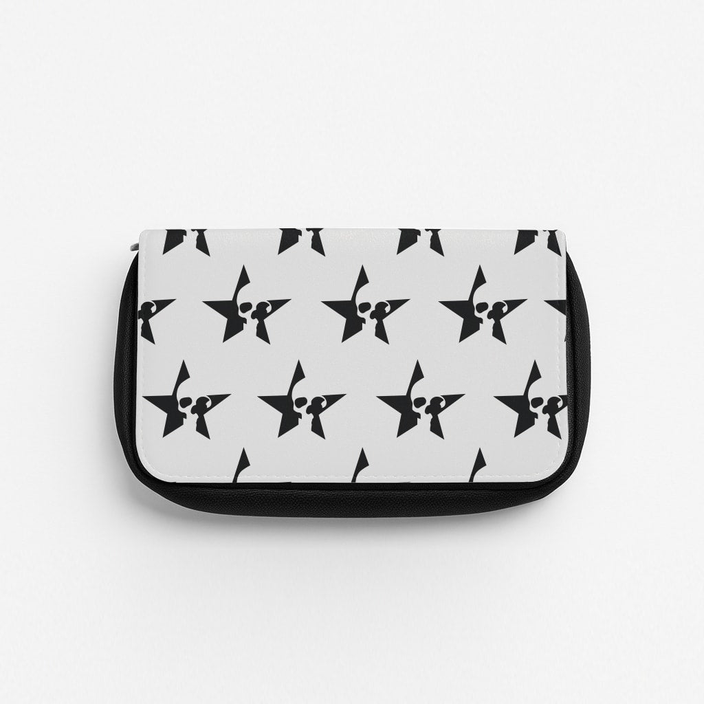 Skulls And Stars - Skate Aesthetic  Pencil Case
