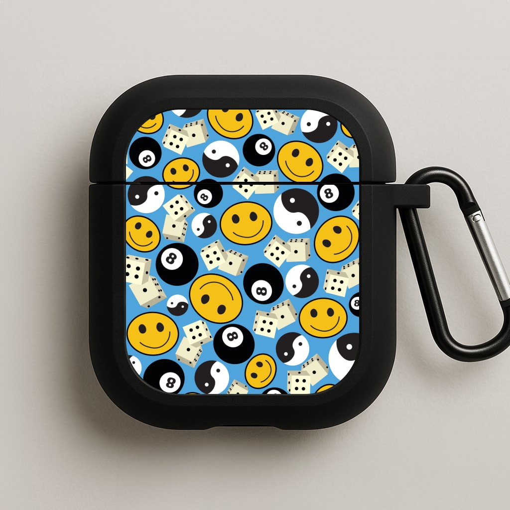 8 Ball Pattern - Skate Aesthetic  AirPods Case