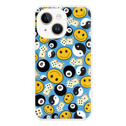 8 Ball Pattern - Skate Aesthetic  Phone Case for iPhone 14 Plus