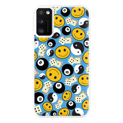 8 Ball Pattern - Skate Aesthetic  Phone Case for Galaxy A41